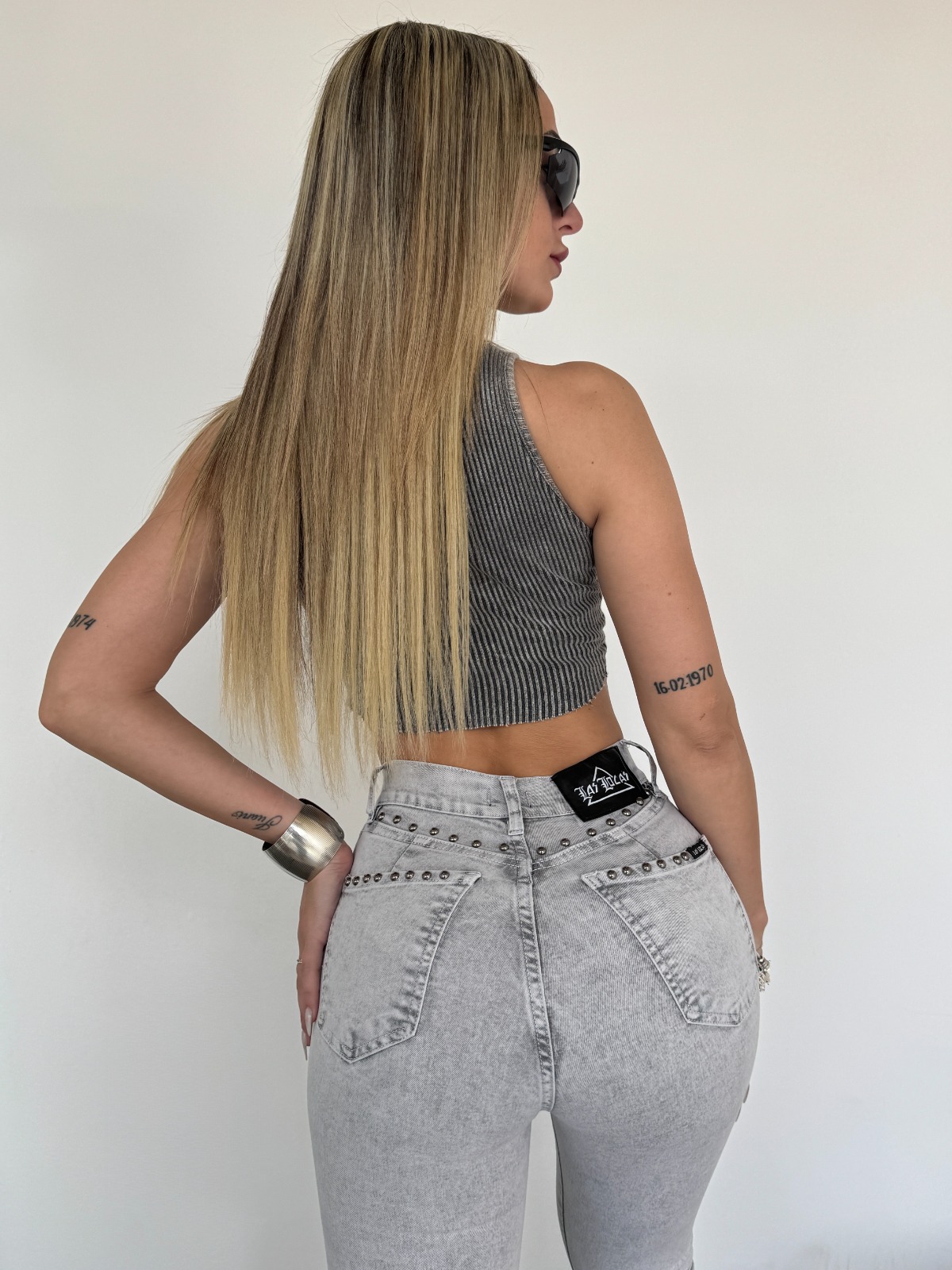 DENIM GRAY PUNKY
