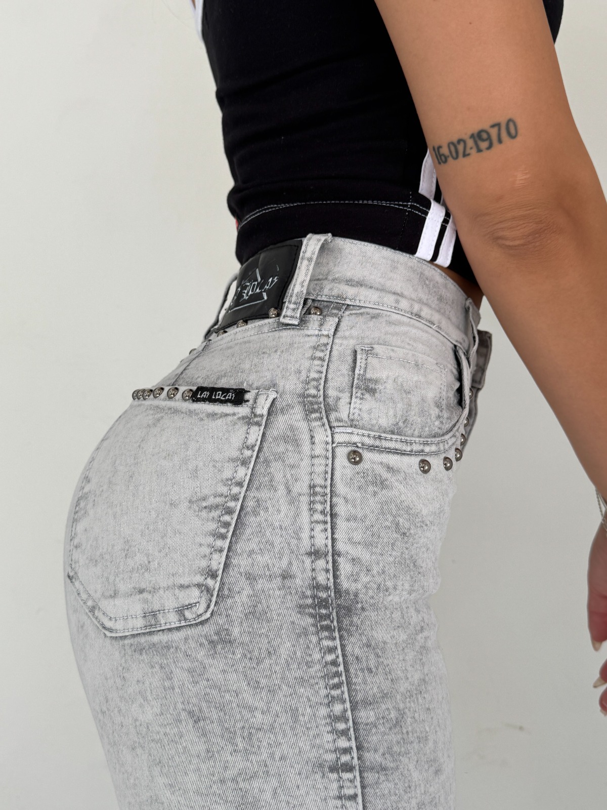 DENIM GRAY PUNKY
