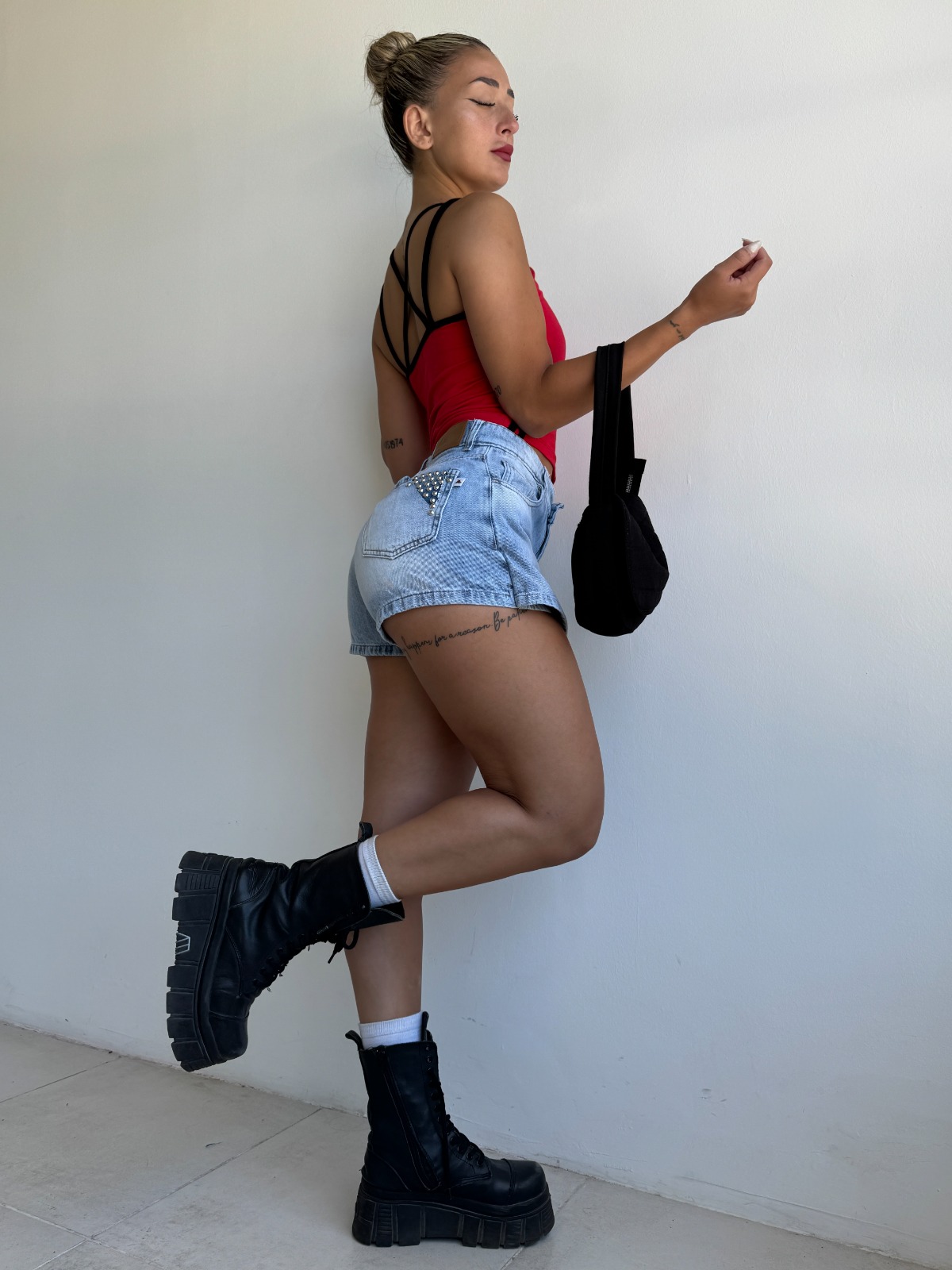 SHORT POLLERA MATRIX