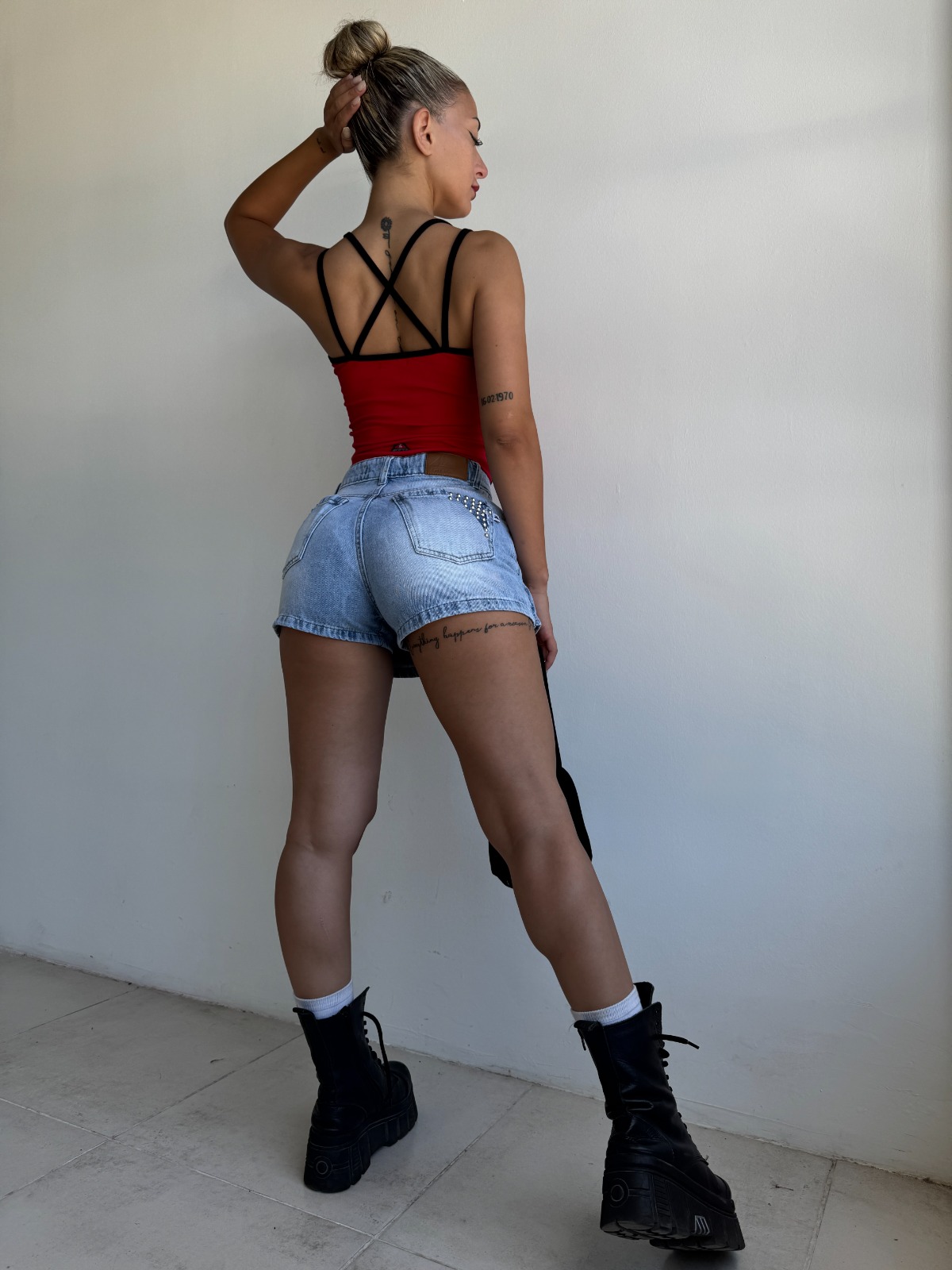 SHORT POLLERA MATRIX