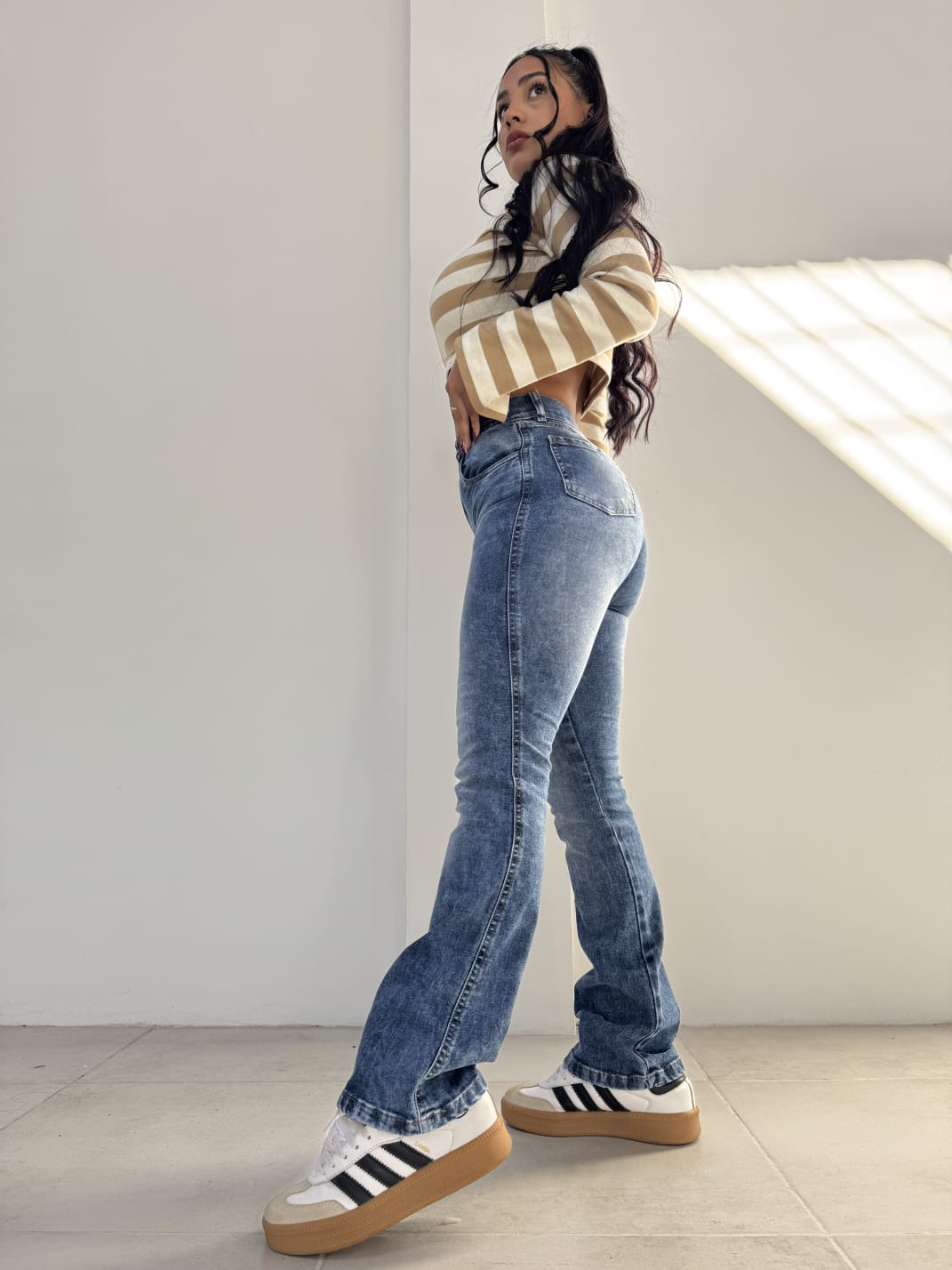 SEMI OXFORD BELLE