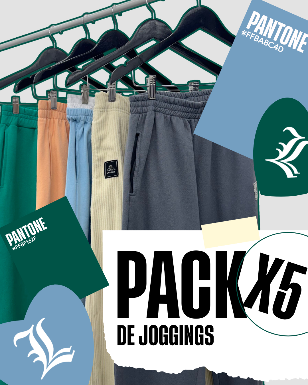 PACK DE JOGGING X5