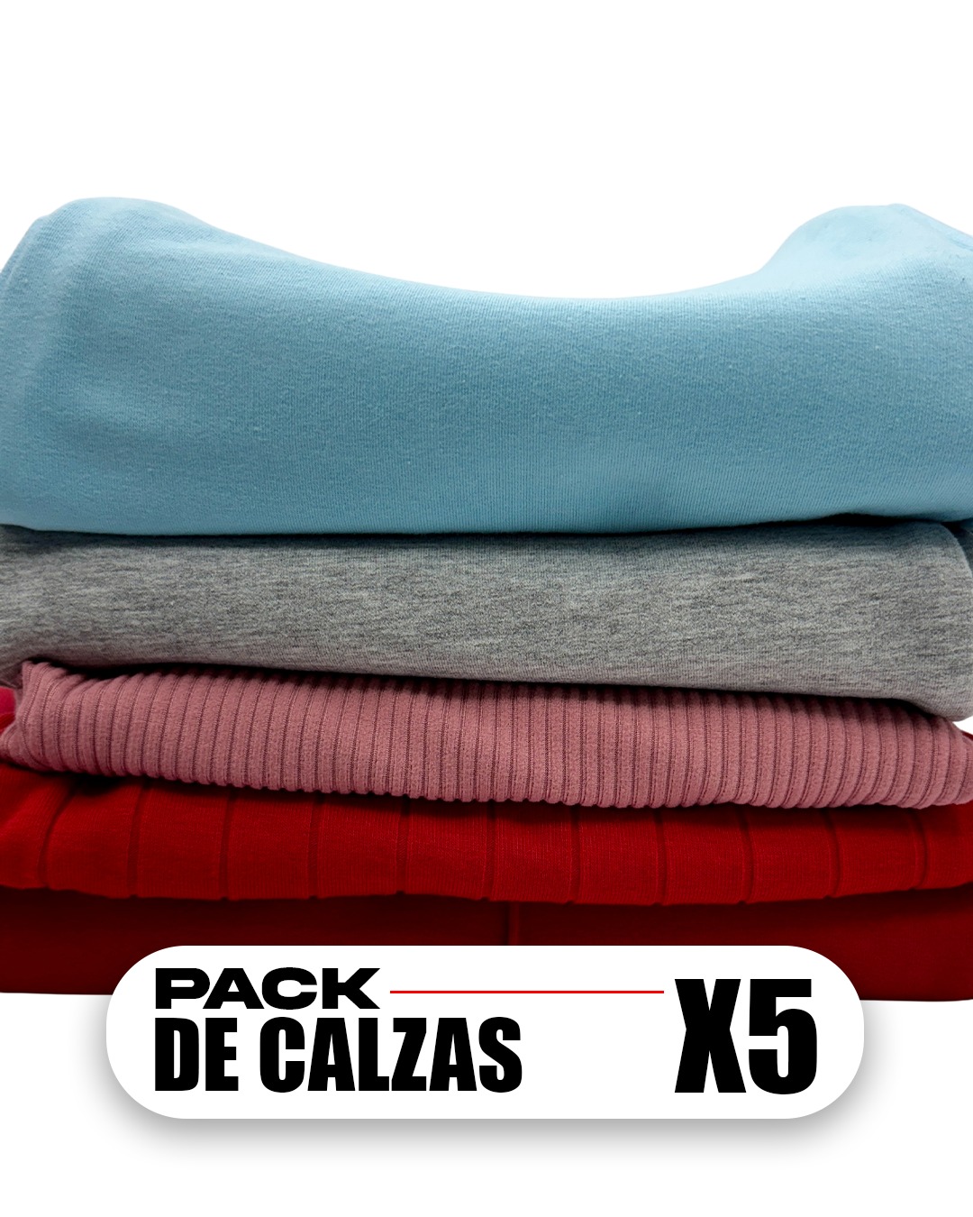 PACK CALZAS x5