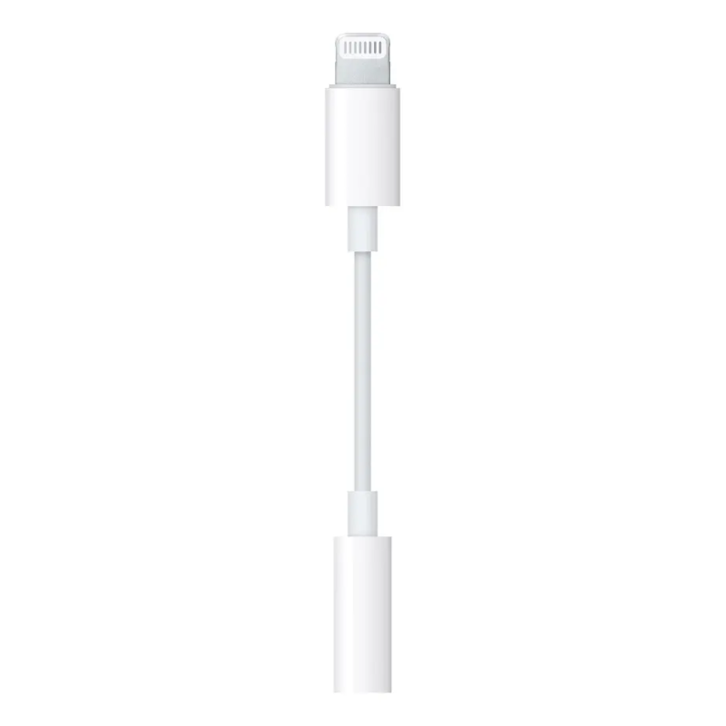 Adaptador Apple Original Lightning a 3.5 mm.