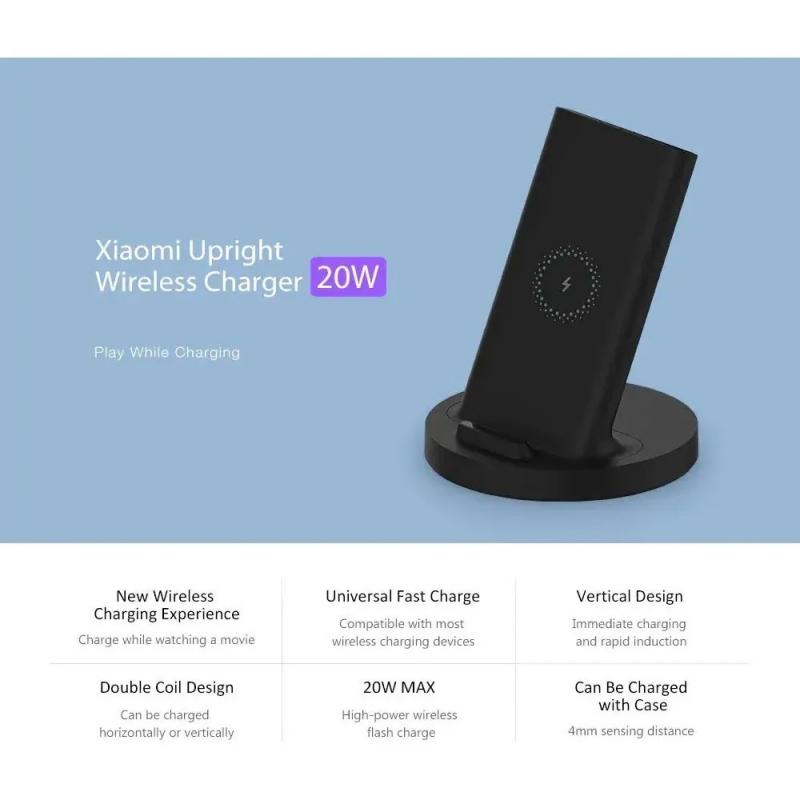 Cargador Inalámbrico Xiaomi MI 20W Wireless