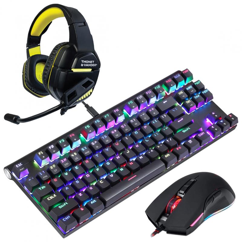 Combo Gamer Motospeed CK101 y V70 / T&V VX75
