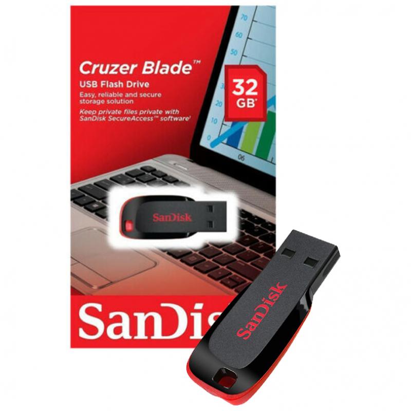 Pen Drive Sandisk Cruzer Blade