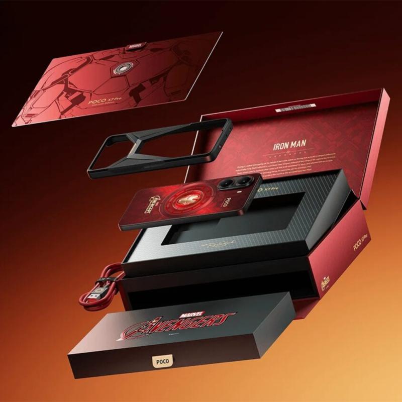 Poco X7 Pro 5G Iron Man Edition