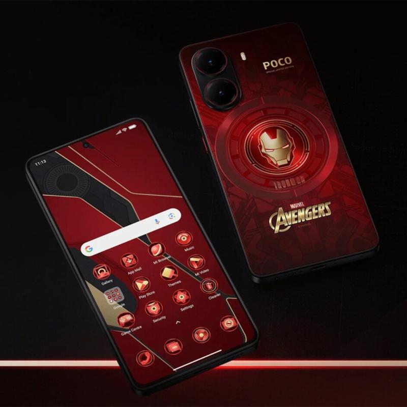 Poco X7 Pro 5G Iron Man Edition