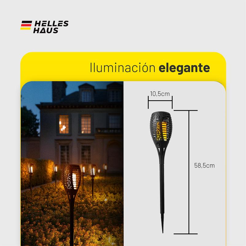 Antorcha Solar Led Helles Haus GT-33