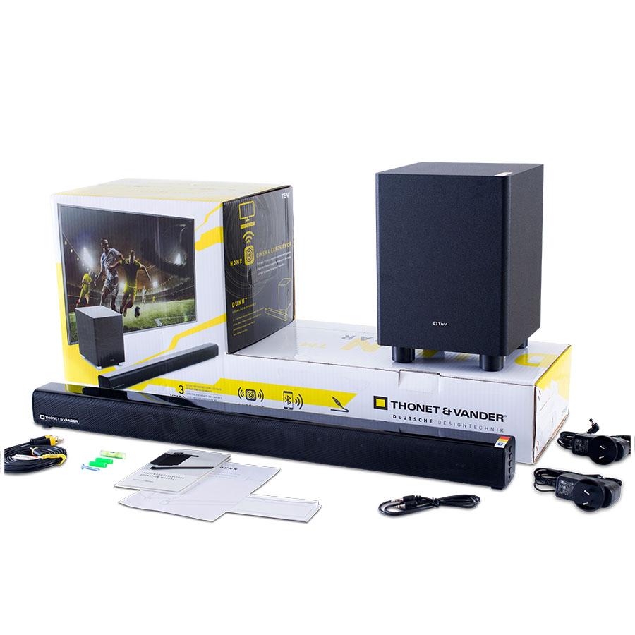 Barra de Sonido con Subwoofer DUNN