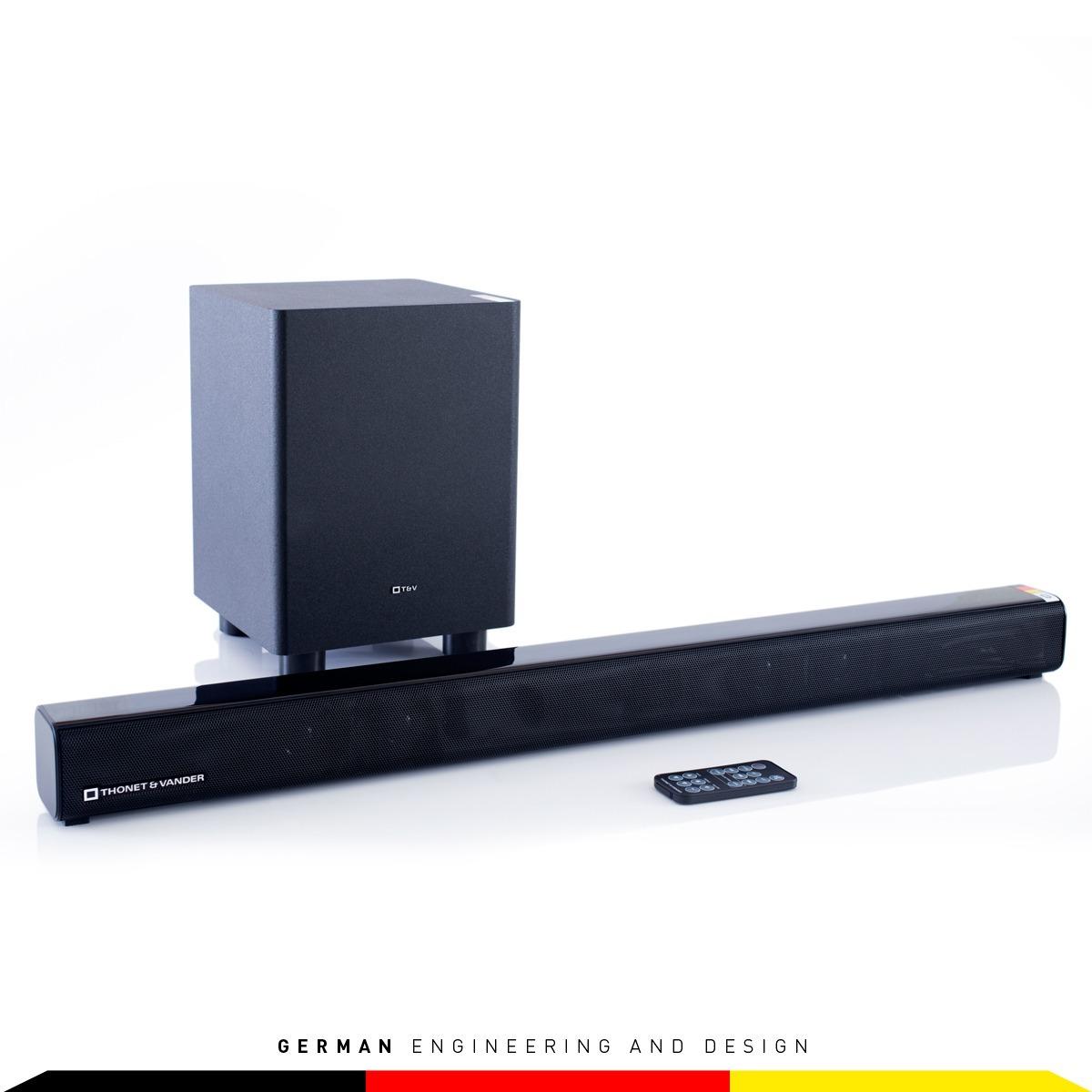 Barra de Sonido con Subwoofer DUNN