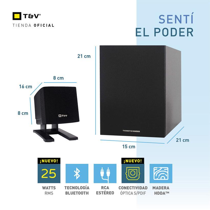 Parlante 2.1 SPIEL CINEMA