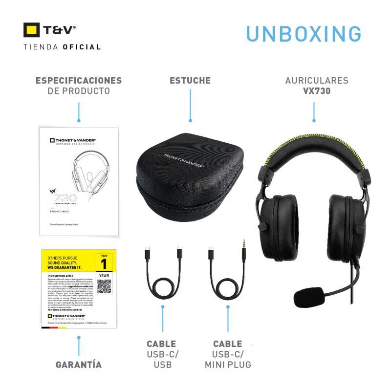 Auriculares Gamer VX730