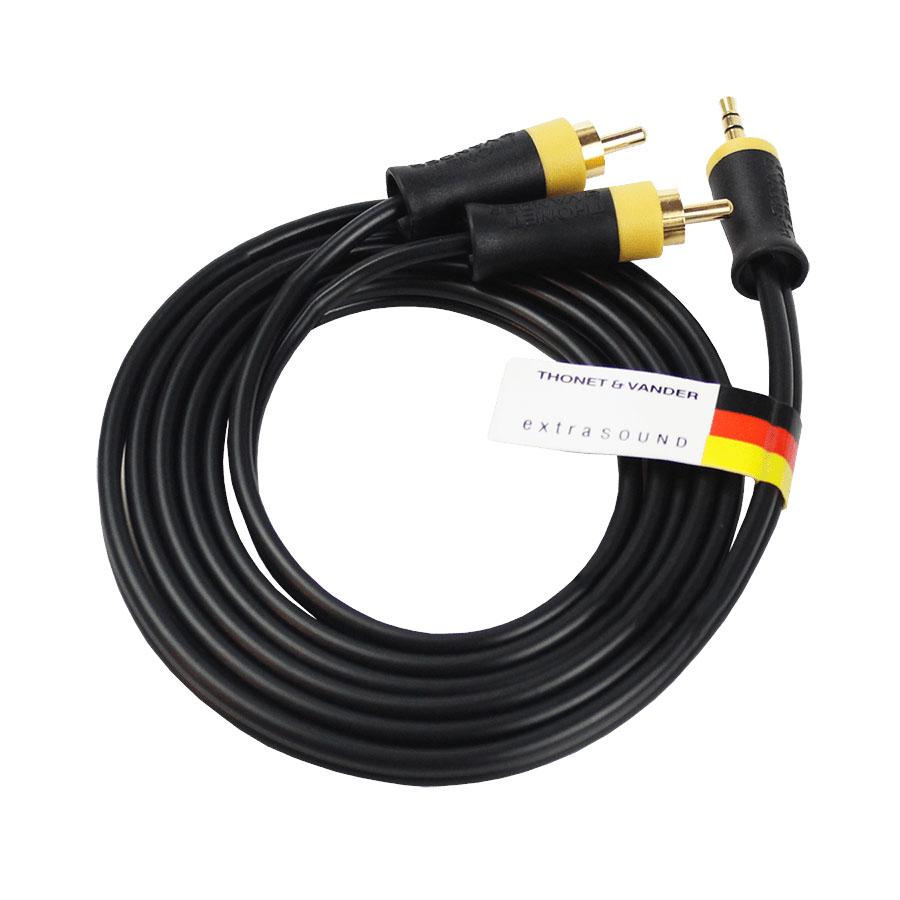 Cable RCA/AUX. 2mts STEG