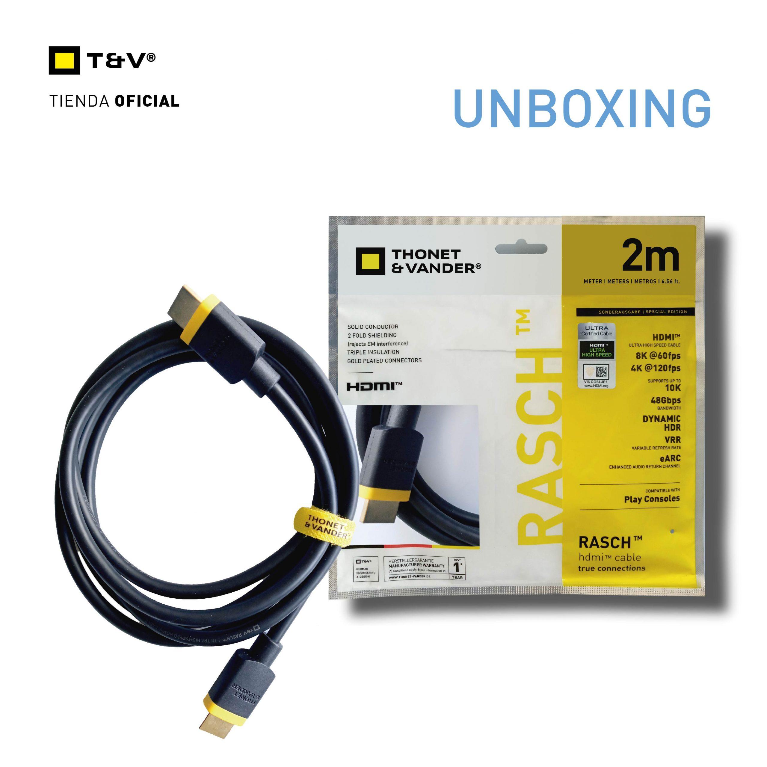 CABLE HDMI 2.1 RASCH