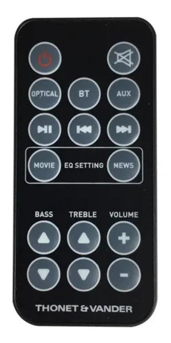 Control Remoto Para T&V Dunn