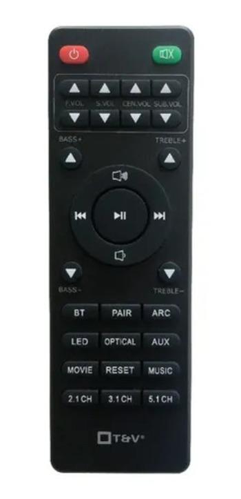 Control Remoto Para T&V Rein 5.1