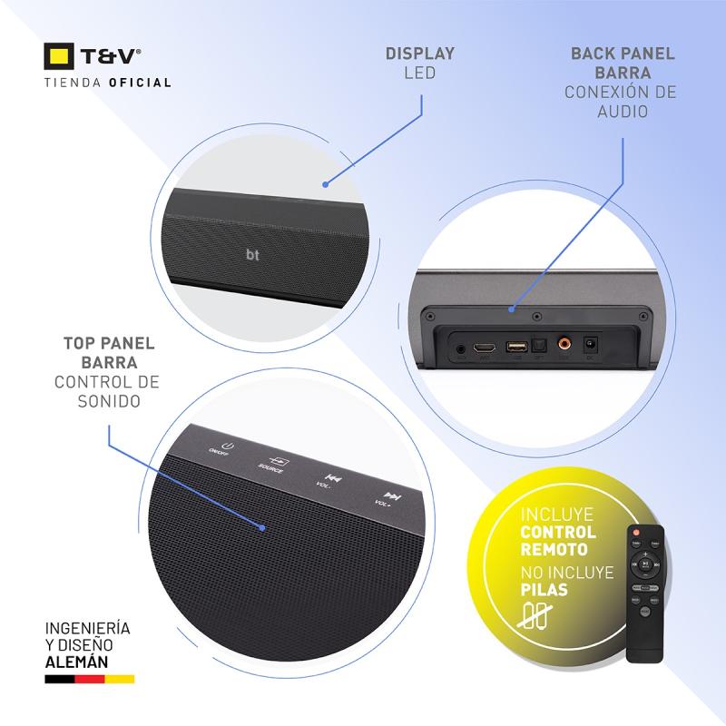 Barra de Sonido RÖHRE Gen2