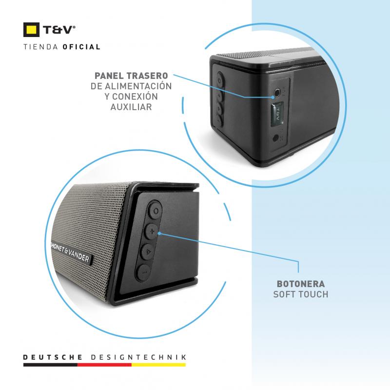 Barra de Sonido Portatil HOLM