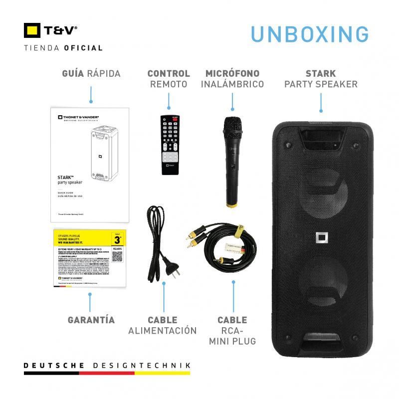 Parlante Fiesta Karaoke STARK