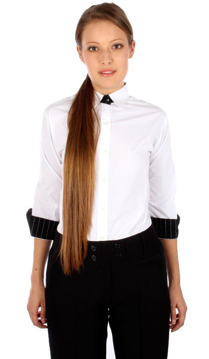 Camisa combinada con fantasía