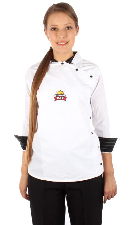 Camisa tipo cheff