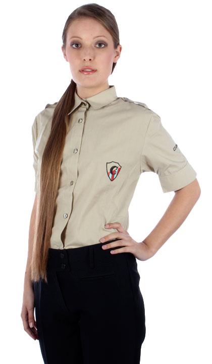 Camisa con charretera