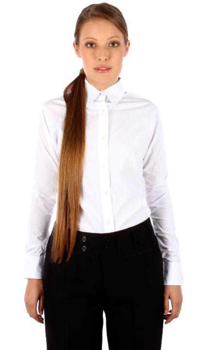 Camisa con cuello bebe