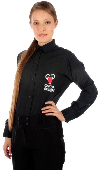 Camisa básica negra