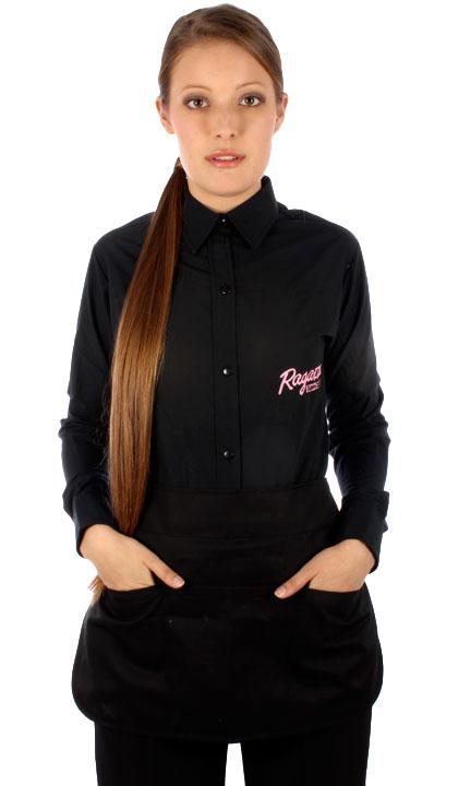 Delantal tres bolsillos