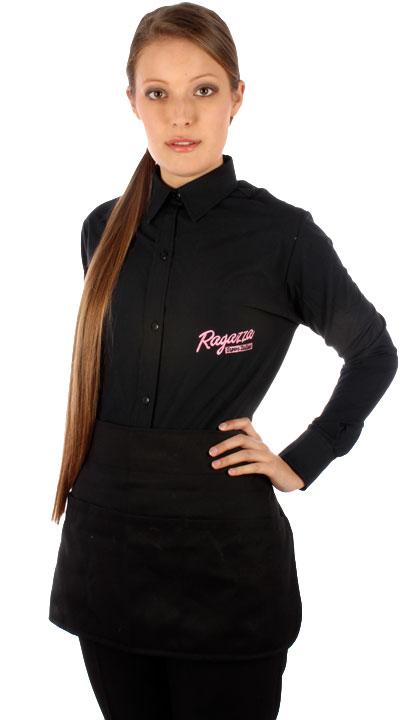 Delantal tres bolsillos