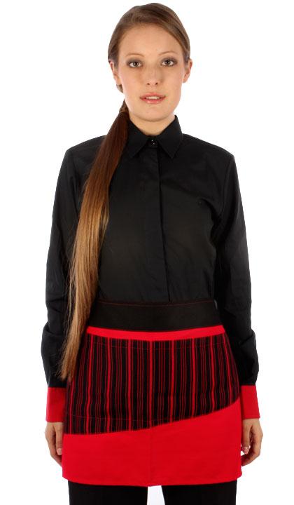 Delantal dos bolsillos con fantasía