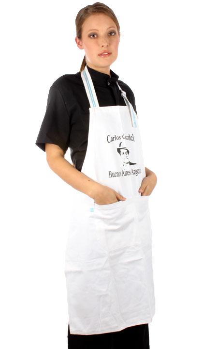 Delantal de pechera Gardel