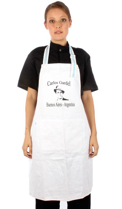 Delantal de pechera Gardel
