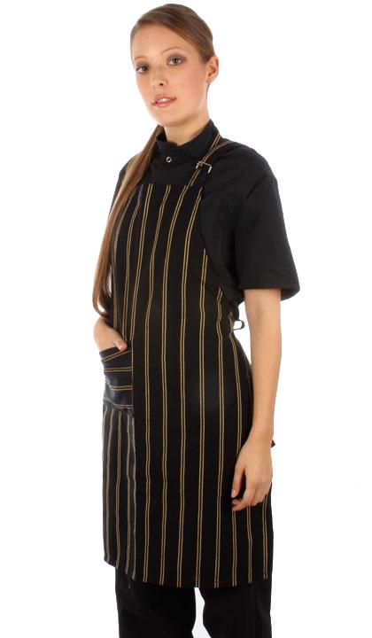 Delantal de pechera gastronómico