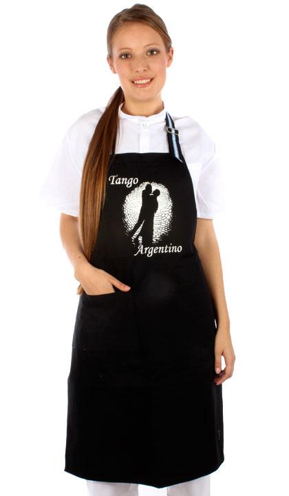 Delantal de pechera Tango