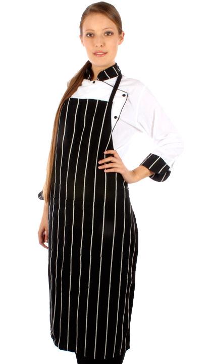 Delantal de pechera regulable