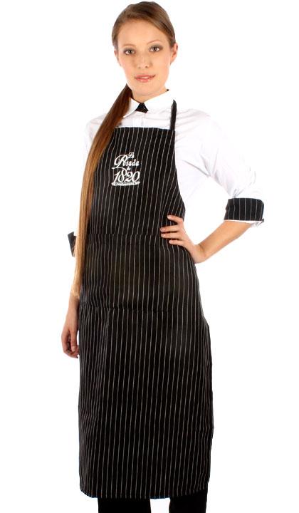 Delantal de pechera regulable