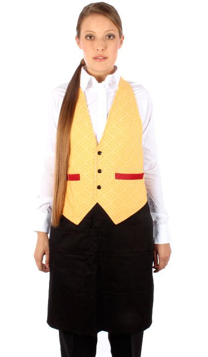 Delantal de pechera simil chaleco