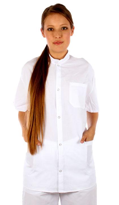 Casaca clásica de cocina blanca