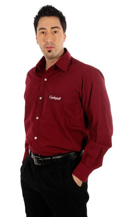 Camisa con cuello de vestir