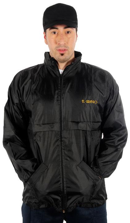 Campera de repartidor negro