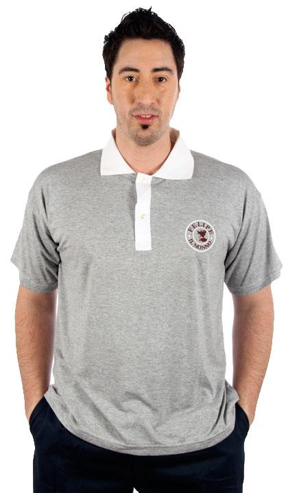 Chomba gris combinada