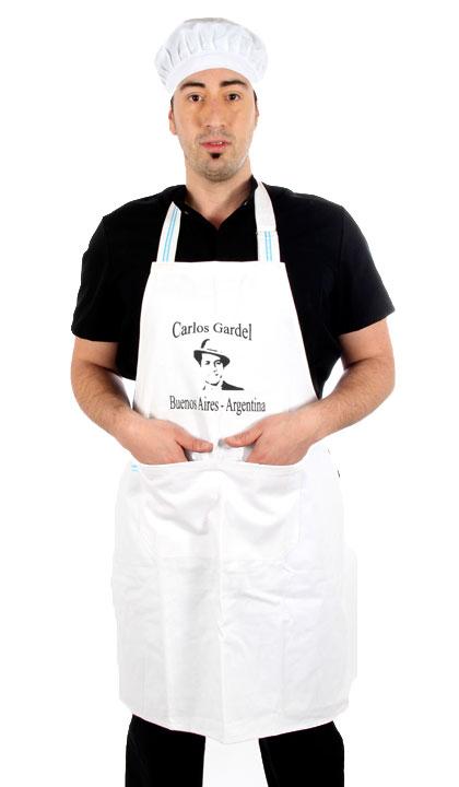 Delantal de pechera Gardel
