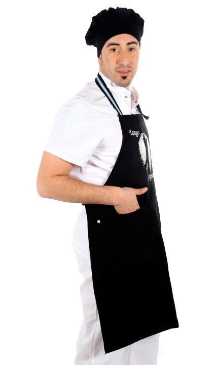 Delantal de pechera Tango