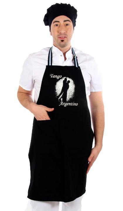 Delantal de pechera Tango