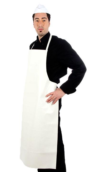 Delantal de pechera PVC