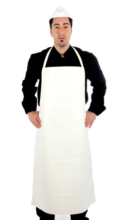 Delantal de pechera PVC