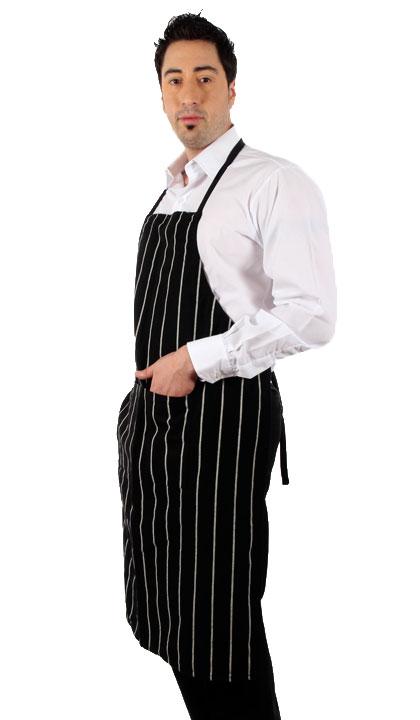 Delantal de pechera regulable